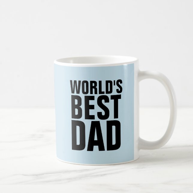 WELTWEIT BEST VATER KAFFEE MUGS CUPS KAFFEETASSE (Rechts)