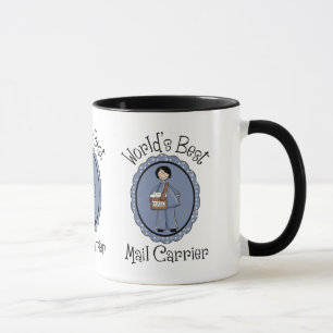 Weltweit Beste Mail-Carrier Weibliche Geschenke un Tasse