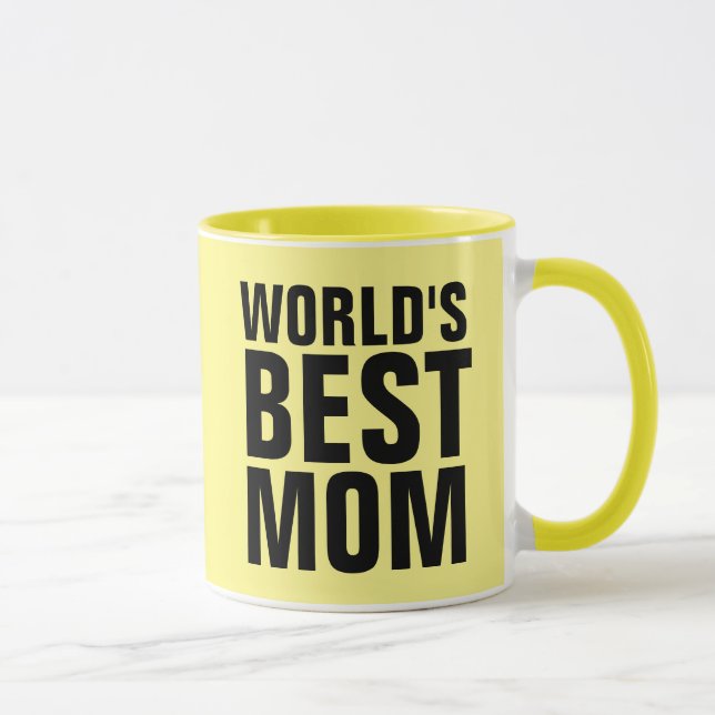 WELTWEIT BESTE MAMA KAFFEE MUGS TASSE (Rechts)