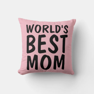 WELTWEIT BESTE MAMA PINK PILLOWS KISSEN