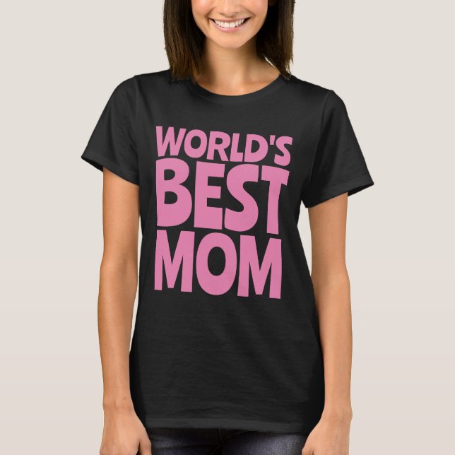 WELTWEIT BESTE MAMA T - SHIRT T-SHIRTS (Vorderseite)