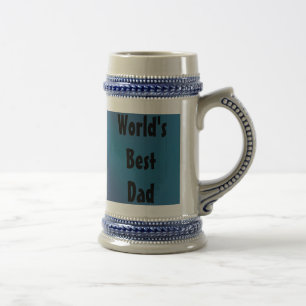 WELTWEIT BESTE VATER-GIFT-STEINS - VATER'S DAY GIF BIERGLAS