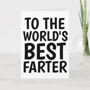 WELTWEIT BESTER FARTER-VATER LUSTIGE ALLES-KARTE KARTE