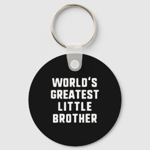 Weltweit bester kleiner Bruder lustige Familie  Schlüsselanhänger