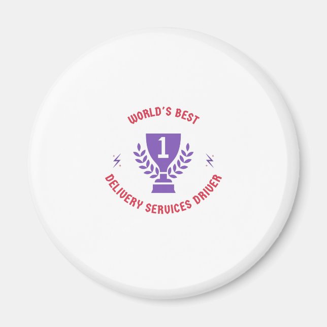 Weltweit bester Lieferdienstleister Magnet (Vorne)