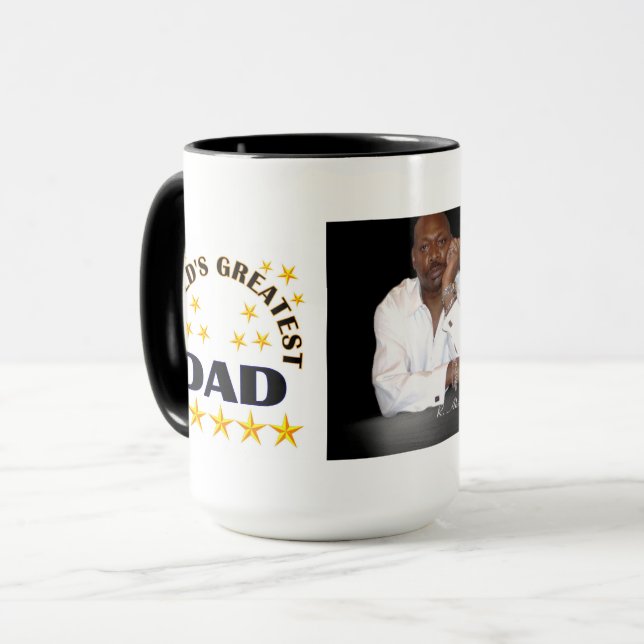 Weltweit Bester Vater Tasse (Vorderseite Links)