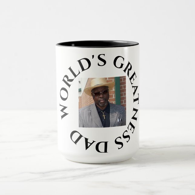 Weltweit Bester Vater Tasse (Zentrum)