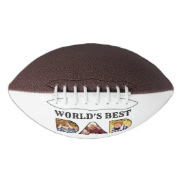 Weltweit bestes Vater-Zitat 3 - FotoCollage Football