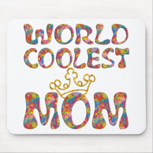 Weltweit Coolste Mama Erstellen Sie Ihren eigene Mousepad