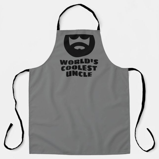 Weltweit Coolste Uncle lustige GRILLEN Schürze für (Vorderseite)