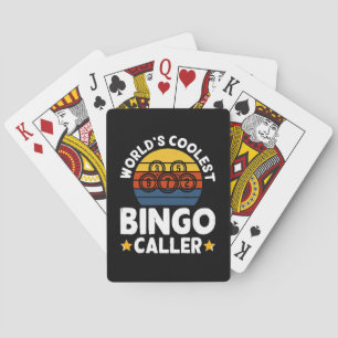 Weltweit coolster Bingo-Ansager Spielkarten