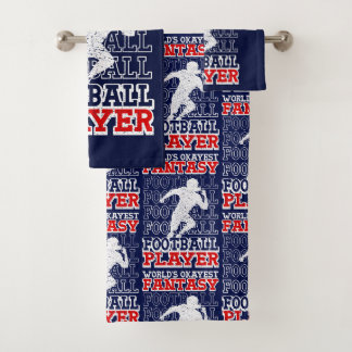 Weltweit der beste Fantasy Football Spieler USA Fa Badhandtuch Set