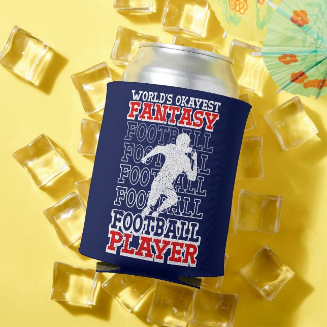 Weltweit der beste Fantasy Football Spieler USA Fa Dosenkühler (In Situ Sommer)