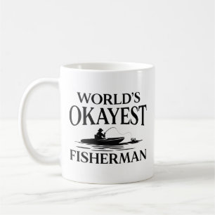 Weltweit der beste Fischer Kaffeetasse