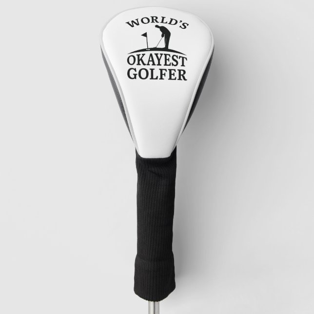 Weltweit der beste Golfer Golf Headcover (Vorderseite)