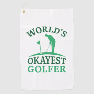 Weltweit der beste Golfer Golfhandtuch