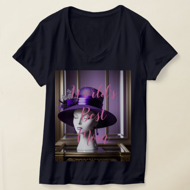 Weltweit der beste Mama-T - Shirt für Frauen (Ablage )