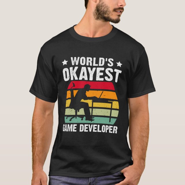 Weltweit der beste Spielentwickler T-Shirt (Vorderseite)