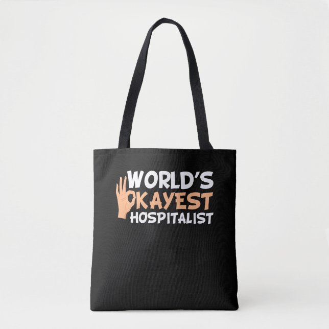 Weltweit der Supersportler - Funny Hospital-Beruf Tasche (Vorderseite)