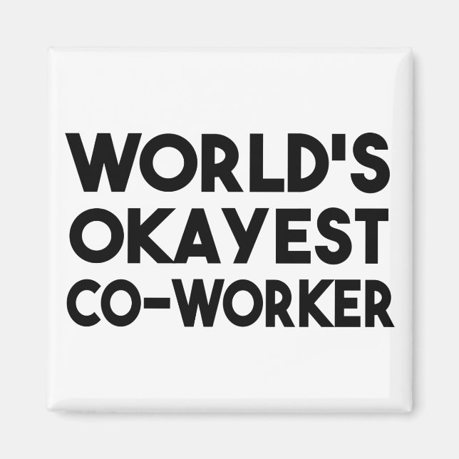 Weltweit die besten Mitarbeiter Magnet (Vorne)