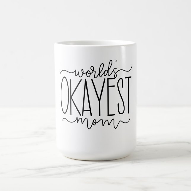 Weltweit die Tasse für die Mama in der Zukunft (Mittel)