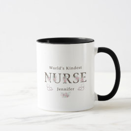 Weltweit freundlichste  Krankenpflegerin Weihnacht Tasse