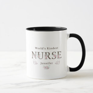 Weltweit freundlichste  Krankenpflegerin Weihnacht Tasse