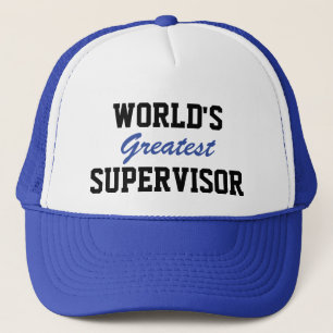 Weltweit größter Supervisor-Cap Truckerkappe