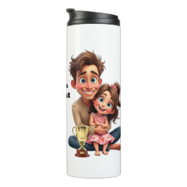 WELTWEIT GRÖSSTES VATER Geschenk für ihn Vater Gro Thermosbecher