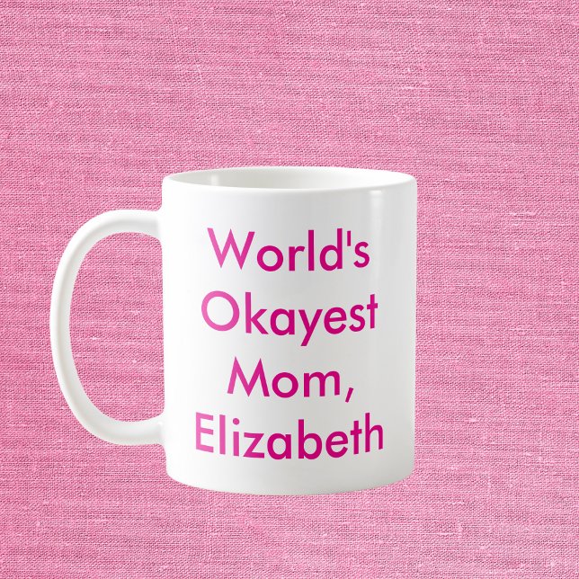 Weltweit gute Mama Personalisiert Kaffeetasse (Von Creator hochgeladen)