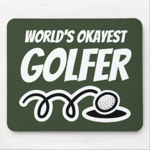 Weltweit ist das beste golfer-lustige Maus-Pad-Ges Mousepad