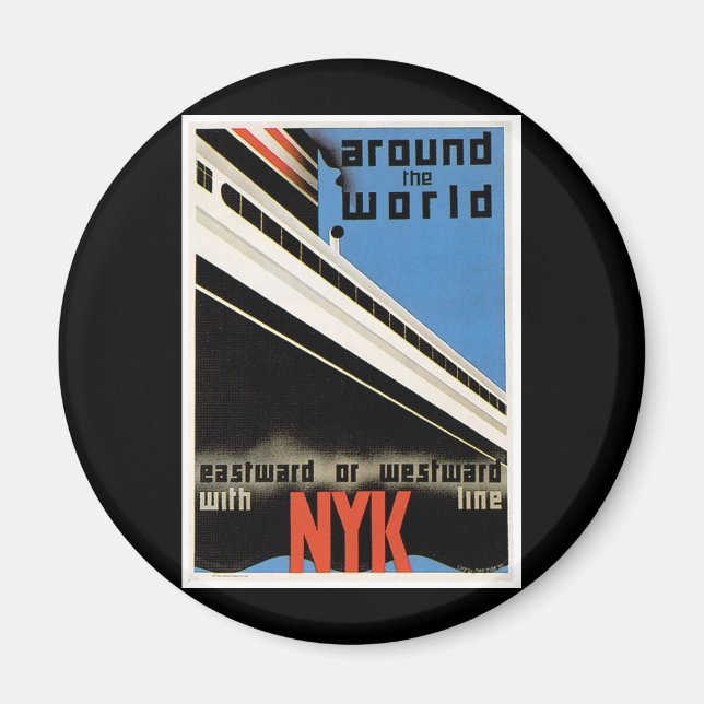 Weltweit mit NYK Magnet (Vorne)