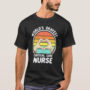 Weltweit okayester Intensivpfleger Retro-Pflege T-Shirt