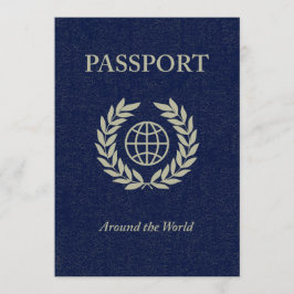 weltweit: Reisepass Einladung