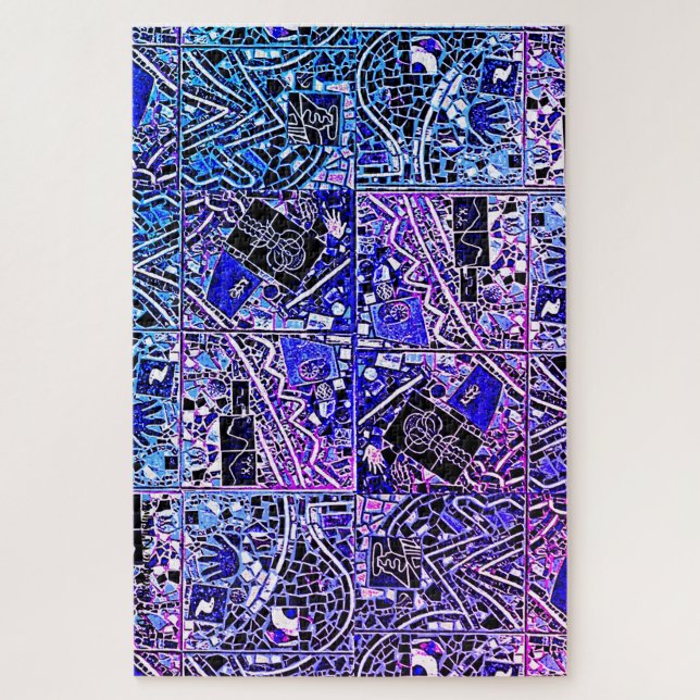 WELTWEIT SCHWIERIGSTE MODERNE KUNST PUZZLE MIAMI (Vertikal)