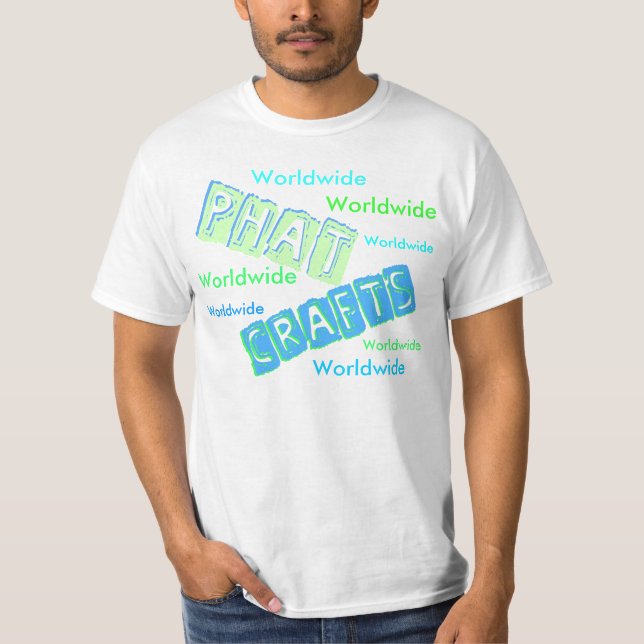 Weltweit… weltweit… weltweit… T-Shirt (Vorderseite)