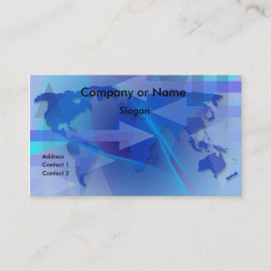 Weltweite Geschäfts-Karten-Visitenkarte Visitenkarte