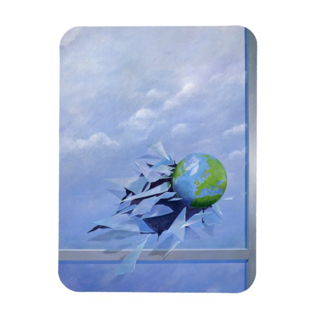 Weltweite Gläser Magnet (Vertikal)