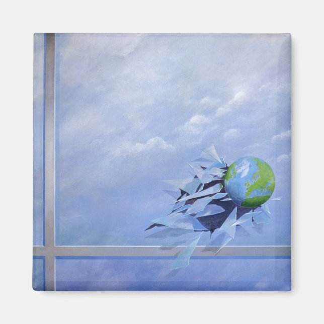 Weltweite Gläser Magnet (Vorne)