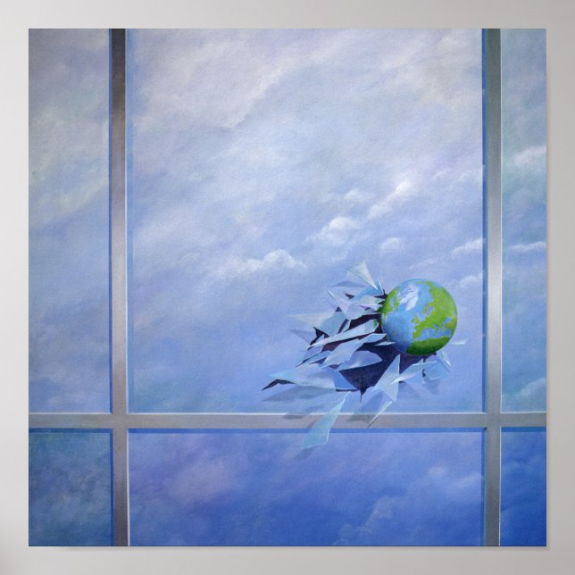 Weltweite Gläser Poster (Vorne)