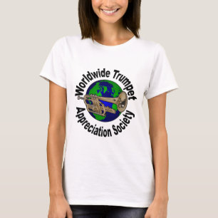 Weltweite Trompete-Anerkennungs-Gesellschaft T-Shirt
