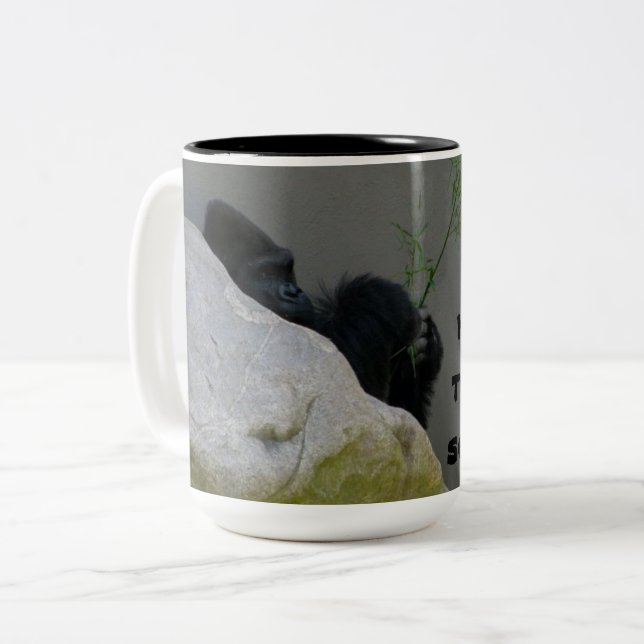 WELTWEITEN ZWEIFARBIGE TASSE (Vorderseite Links)