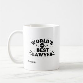 Weltweiter Bester Rechtsanwaltsanwalt - Geschenk Kaffeetasse