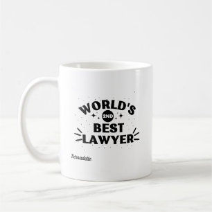 Weltweiter Bester Rechtsanwaltsanwalt - Geschenk Kaffeetasse