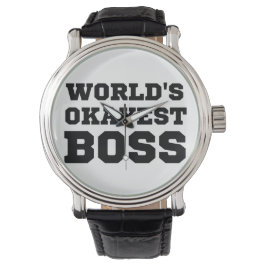 Weltweiter Superboss Armbanduhr