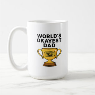Weltweiter Vater - Trophäe Edition Kaffeetasse