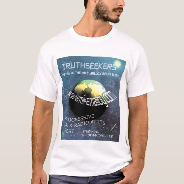 WELTWEITES TRUTHSEEKER T-SHIRT (Vorderseite)