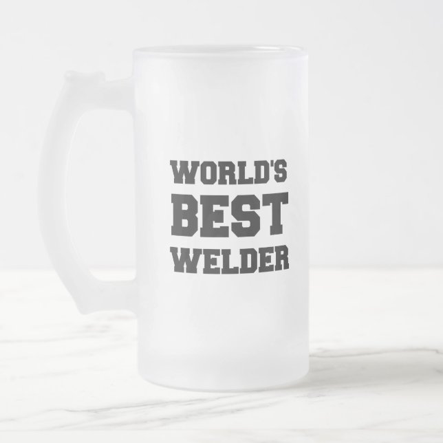WELTWÜRDIGER MATTGLAS BIERGLAS (Links)