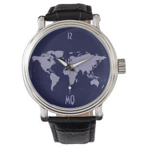 Weltzeit Armbanduhr