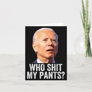 Wem gehören meine Hosen, Lustig Anti Joe Biden, Ko Karte